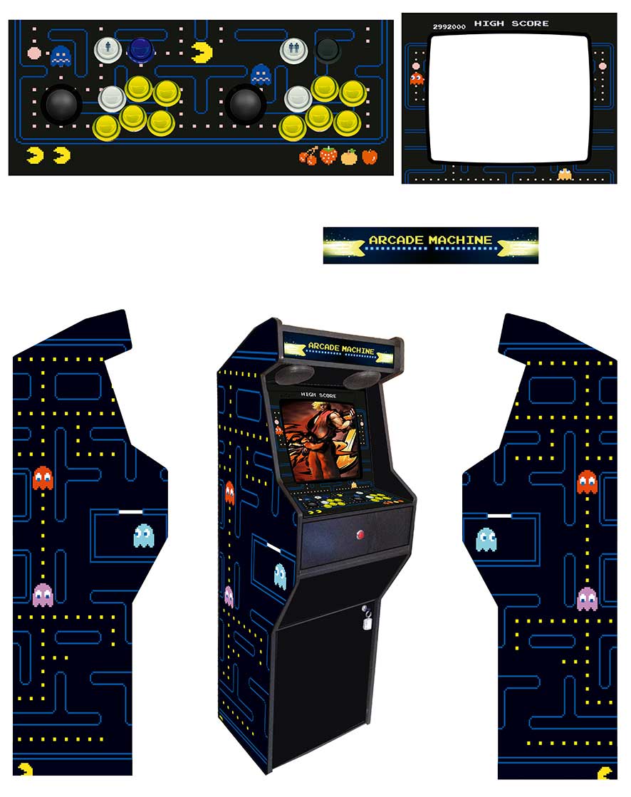 Maquina arcade Pacman