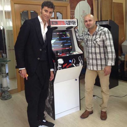 Máquina Arcade Iván Helguera